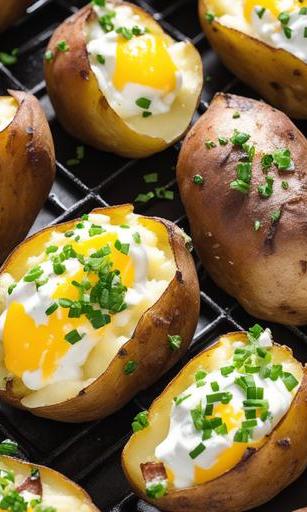 oven baked baked potato