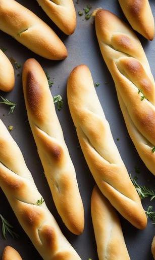 oven baked breadsticks