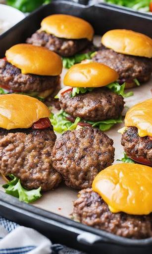 oven baked burgers