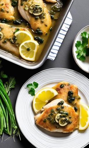 oven baked chicken piccata