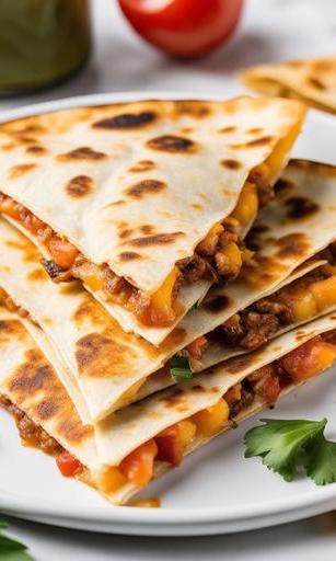oven baked quesadilla