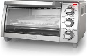 BLACK+DECKER natural convection 4-slice toaster oven