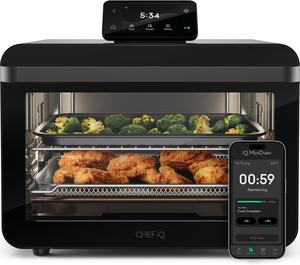 CHEF iQ minioven smart toaster oven air fryer combo