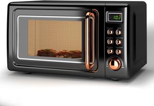 LDAILY retro small microwave oven