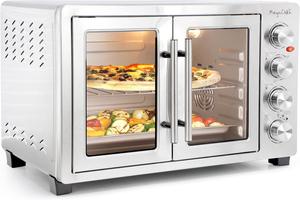 Megachef electric french door rotisserie convection oven
