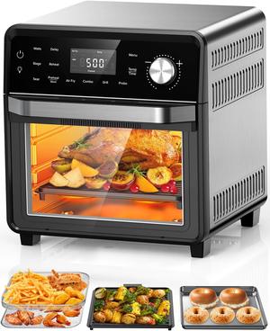 NuWave smart air fryer oven with powerport grill