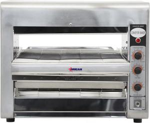 Omcan 11387 conveyor belt toaster oven